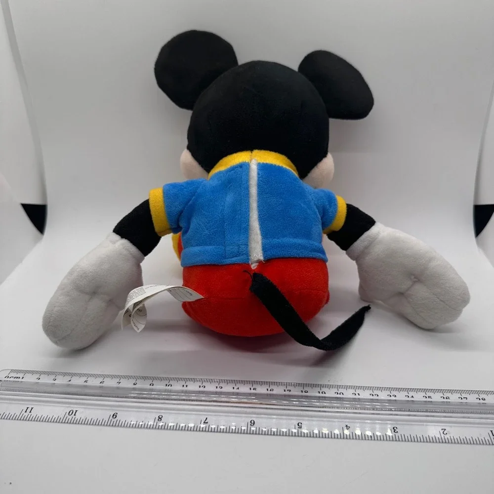 Disney Mickey‎ Mouse Plush Toy  Blue Shirt Stuffed Animal 13in
